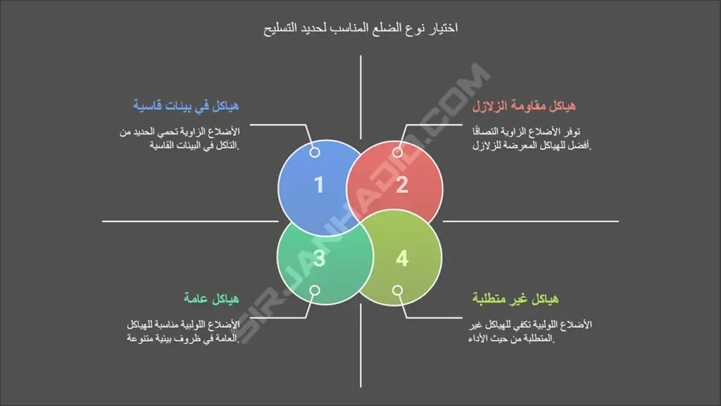 شراء حديد التسليح قياس 25 مباشرة من المصنع
